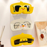 Maxbell Sunglasses Organizer Wall Mount Modern Case for Home Decor Entryway Bathroom white