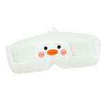 Maxbell Sunglasses Organizer Wall Mount Modern Case for Home Decor Entryway Bathroom white