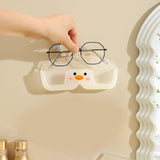 Maxbell Sunglasses Organizer Wall Mount Modern Case for Home Decor Entryway Bathroom white