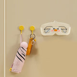 Maxbell Sunglasses Organizer Wall Mount Modern Case for Home Decor Entryway Bathroom white