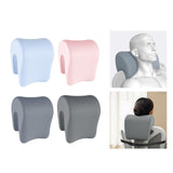 Maxbell Neck Cushion Chair Rest Pillow Lunch Break Pillow Comfortable Napping Pillow light blue