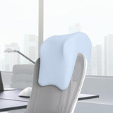 Maxbell Neck Cushion Chair Rest Pillow Lunch Break Pillow Comfortable Napping Pillow light blue
