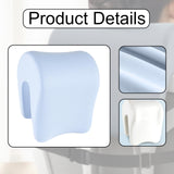 Maxbell Neck Cushion Chair Rest Pillow Lunch Break Pillow Comfortable Napping Pillow light blue