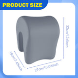 Maxbell Neck Cushion Chair Rest Pillow Lunch Break Pillow Comfortable Napping Pillow Stone Blue