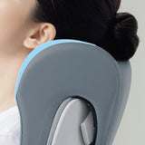 Maxbell Neck Cushion Chair Rest Pillow Lunch Break Pillow Comfortable Napping Pillow Stone Blue