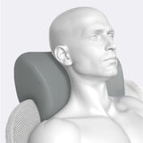 Maxbell Neck Cushion Chair Rest Pillow Lunch Break Pillow Comfortable Napping Pillow dark gray