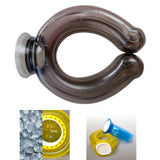 Maxbell Neck Cooling Tube Cooling Ice Neck Cooler Compact for Hiking Jogging Camping Coffee Gray