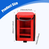 Maxbell First Aid Bag Empty Portable Storage Medical Pouch, for Emergency Travel Gym Red