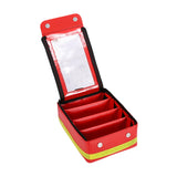 Maxbell First Aid Bag Empty Portable Storage Medical Pouch, for Emergency Travel Gym Red