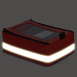 Maxbell First Aid Bag Empty Portable Storage Medical Pouch, for Emergency Travel Gym Grey