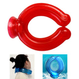 Maxbell Neck Cooling Tube Cooling Ice Neck Cooler Compact for Hiking Jogging Camping Red