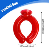 Maxbell Neck Cooling Tube Cooling Ice Neck Cooler Compact for Hiking Jogging Camping Red