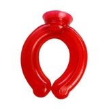 Maxbell Neck Cooling Tube Cooling Ice Neck Cooler Compact for Hiking Jogging Camping Red