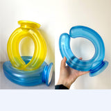 Maxbell Neck Cooling Tube Cooling Ice Neck Cooler Compact for Hiking Jogging Camping Green