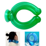 Maxbell Neck Cooling Tube Cooling Ice Neck Cooler Compact for Hiking Jogging Camping Green