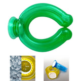 Maxbell Neck Cooling Tube Cooling Ice Neck Cooler Compact for Hiking Jogging Camping Green