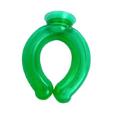 Maxbell Neck Cooling Tube Cooling Ice Neck Cooler Compact for Hiking Jogging Camping Green