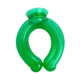 Maxbell Neck Cooling Tube Cooling Ice Neck Cooler Compact for Hiking Jogging Camping Green
