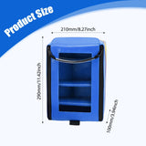 Maxbell First Aid Bag Empty Portable Storage Medical Pouch, for Emergency Travel Gym Blue