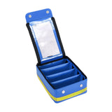 Maxbell First Aid Bag Empty Portable Storage Medical Pouch, for Emergency Travel Gym Blue