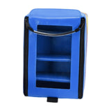 Maxbell First Aid Bag Empty Portable Storage Medical Pouch, for Emergency Travel Gym Blue