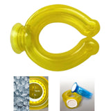Maxbell Neck Cooling Tube Cooling Ice Neck Cooler Compact for Hiking Jogging Camping Yellow