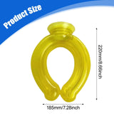 Maxbell Neck Cooling Tube Cooling Ice Neck Cooler Compact for Hiking Jogging Camping Yellow