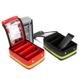 Maxbell First Aid Bag Empty Portable Storage Medical Pouch, for Emergency Travel Gym Black