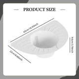 Maxbell 6 Pieces Graduated Sample Collectors Pans Elderly Lightweight Women 30 Ounce