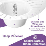 Maxbell 6 Pieces Graduated Sample Collectors Pans Elderly Lightweight Women 30 Ounce