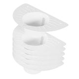 Maxbell 6 Pieces Graduated Sample Collectors Pans Elderly Lightweight Women 30 Ounce