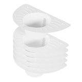 Maxbell 6 Pieces Graduated Sample Collectors Pans Elderly Lightweight Women 30 Ounce