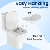 Maxbell 6 Pieces Graduated Sample Collectors Pans Elderly Lightweight Women 30 Ounce