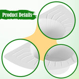 Maxbell Urine Collectors 30 Ounce Stable Convenient Pour Spout Urine Hats for Toilet