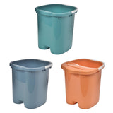 Maxbell Foot Bath Tub Sturdy Portable Feet Washing Basin for SPA Relaxation Pedicure green