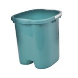 Maxbell Foot Bath Tub Sturdy Portable Feet Washing Basin for SPA Relaxation Pedicure green