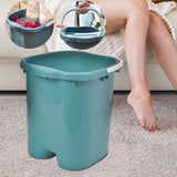 Maxbell Foot Bath Tub Sturdy Portable Feet Washing Basin for SPA Relaxation Pedicure green