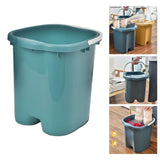 Maxbell Foot Bath Tub Sturdy Portable Feet Washing Basin for SPA Relaxation Pedicure green