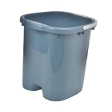 Maxbell Foot Bath Tub Sturdy Portable Feet Washing Basin for SPA Relaxation Pedicure blue