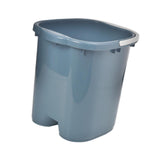 Maxbell Foot Bath Tub Sturdy Portable Feet Washing Basin for SPA Relaxation Pedicure blue