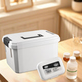 Maxbell Medicine Box Multipurpose with Lid Medicine Cabinet for Office Car Workplace M and small box