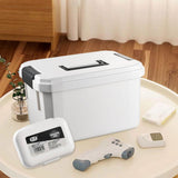 Maxbell Medicine Box Multipurpose with Lid Medicine Cabinet for Office Car Workplace XL and small box