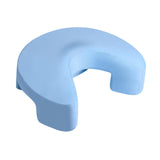 Maxbell Side Sleeper Pillow with Arm Holes Ergonomic Support Sofa Gaming Memory Foam Sky Blue