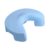 Maxbell Side Sleeper Pillow with Arm Holes Ergonomic Support Sofa Gaming Memory Foam Sky Blue