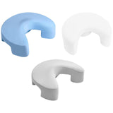 Maxbell Side Sleeper Pillow with Arm Holes Ergonomic Support Sofa Gaming Memory Foam Sky Blue