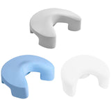 Maxbell Side Sleeper Pillow with Arm Holes Ergonomic Support Sofa Gaming Memory Foam Sky Blue