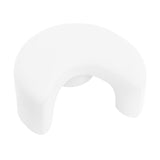 Maxbell Side Sleeper Pillow with Arm Holes Ergonomic Support Sofa Gaming Memory Foam White