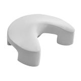 Maxbell Side Sleeper Pillow with Arm Holes Ergonomic Support Sofa Gaming Memory Foam Light Gray