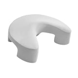 Maxbell Side Sleeper Pillow with Arm Holes Ergonomic Support Sofa Gaming Memory Foam Light Gray