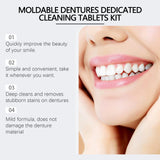 Maxbell Full Denture Fix Confident Smile Comfortable Wear Temporary Teeth for Adults